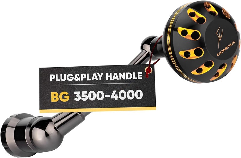 GOMEXUS Power Handle for Daiwa BG 1500-8000(Choose Option for Different Size) 【Notice】 Please do not Adapt to Other reels to Avoid Damage to The Reel, and Pay Attention to The Size of The Handle - Image 1